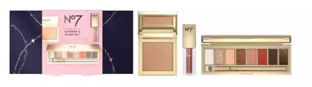 No7 Limited Edition SHIMMER & GLOW MAKE-UP GIFT SET