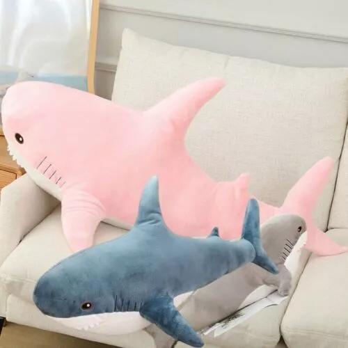 100cm IKEA BLAHAJ Shark Soft  Large Plush Toy Stuffed Animal Toy Kids Xmas Gift