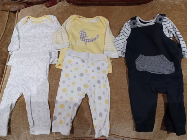 Unisex 3-6 Months Baby Clothes Bundle