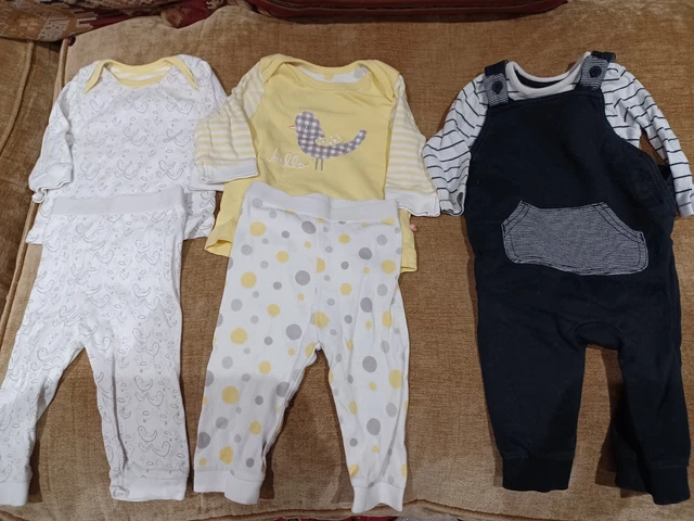 Unisex 3-6 Months Baby Clothes Bundle