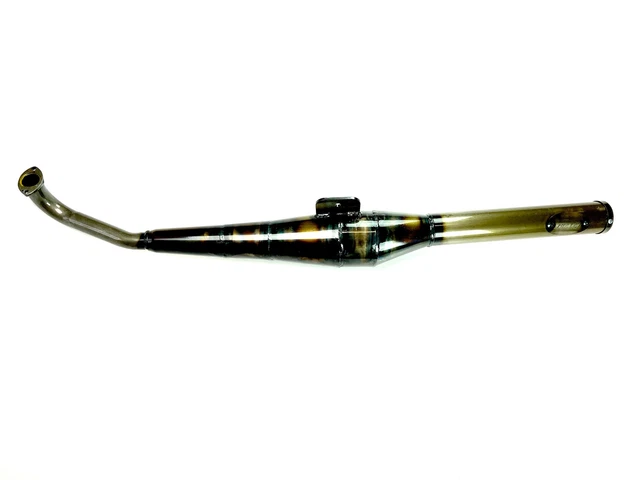 Power Auspuff Puch Maxi BULLET Race EVO 1 Blank 28mm E50 Schalldämpfer