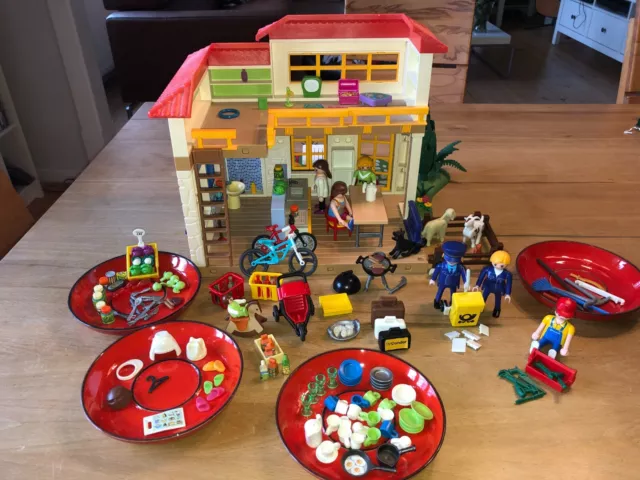 Playmobil Ferientraumhaus 4857, mit ganz viel Extra-Zubehör, Sammlung, Konvolut