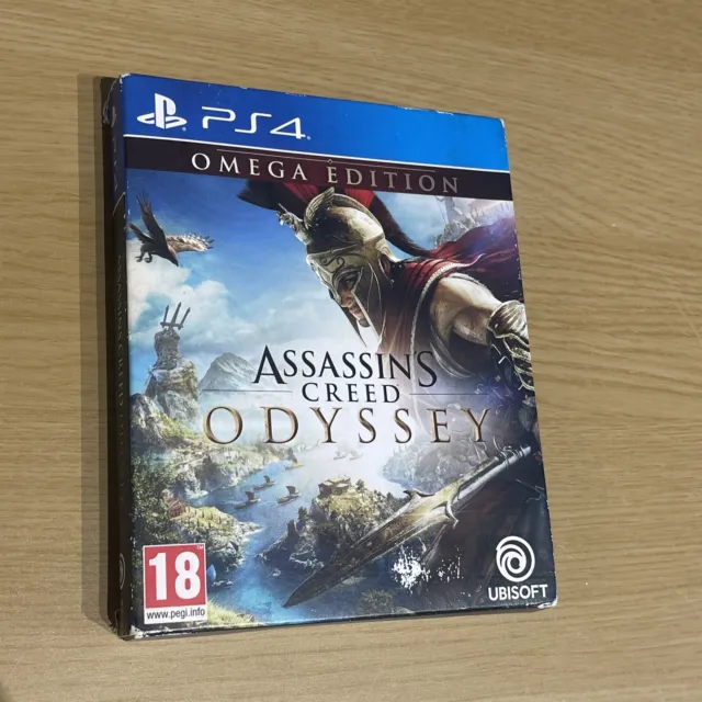 Assassins Creed Odyssey: Omega Edition Artbook & World Map (PS4) PlayStation 4