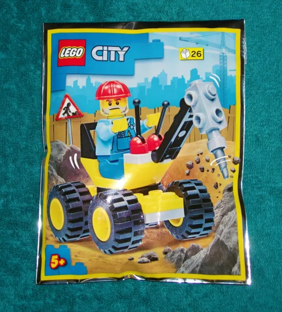 LEGO CITY: Precision Pete and Drill Polybag Set 952202 BNSIP