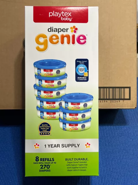 Diaper Genie Refill Bags 24 REFILLS