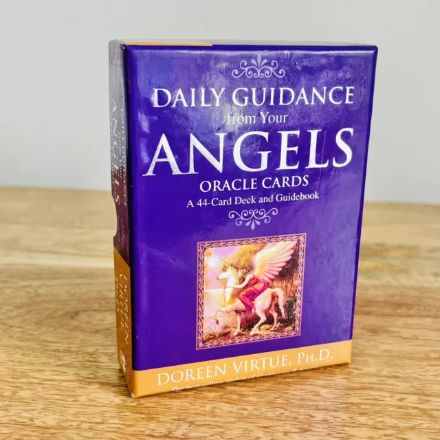 Daily Guidance from Your Angels Oracle Cards 44 Card Deck and Book Doreen Virtue