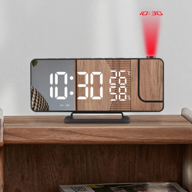 Electronic Alarm Clock Decorations Bedside Clock for Home Bedroom Office Schools 3