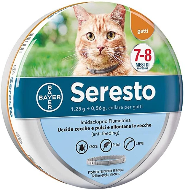 Seresto gatti 1,25g+0,56g