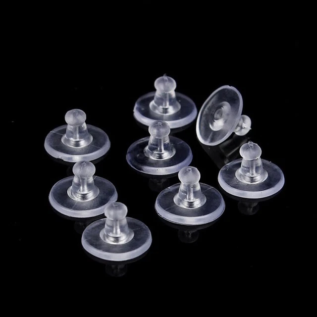 Pendientes posteriores de silicona