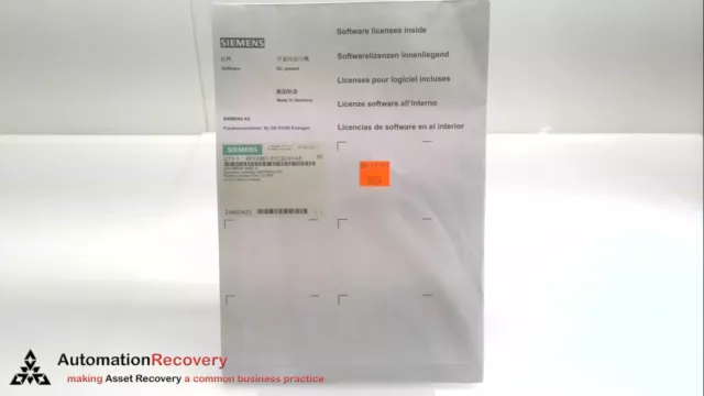 Siemens 6Fc5867-3Yc22-6Ya8, Sinumerik 840D Sl Operator Software Cd-Rom,  #271376