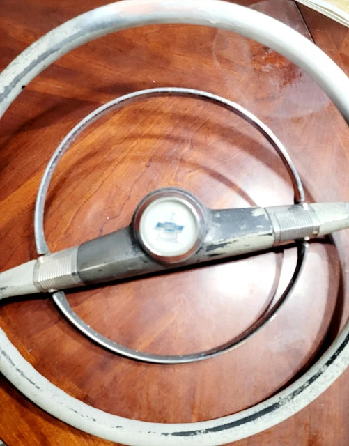 1951 - 1952  Steering Wheel Chevy Chevrolet Genuine Used  Original Chevrolet #5 3
