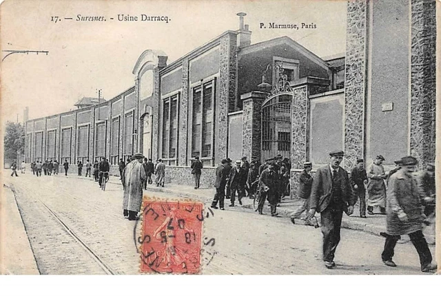 92.n°58653.suresnes. darracq factory
