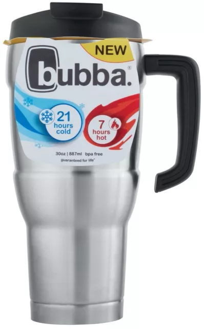 Bubba Hero XL Stainless Steel Travel Mug, 30 oz - Stainless