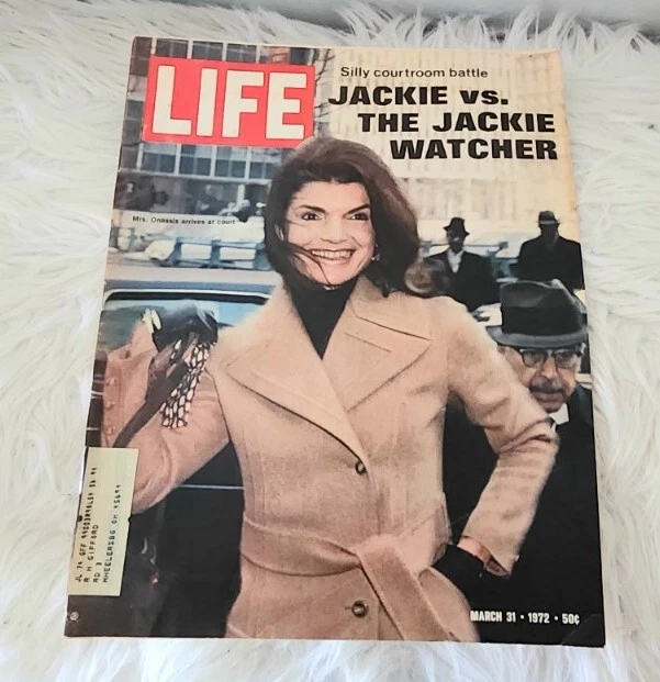 LIFE MAGAZINE MARCH 31 1972 Jackie Kennedy Onassis World Trade Center