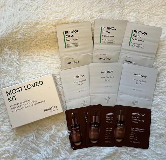 Innisfree Most Loved Kit (9 pcs of Samples) - New in Box