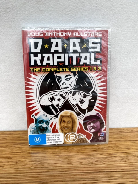 DAASキャピタル ダグアンソニーオールスターズ DAAS Kapital  Complete Series 1＆2  2-DVD Set   DAAS Kapital Complete Series One and Two     NON-USA FORMAT  PAL  Reg.0 Import Australia  Tim Ferguson DAAS KAPITAL COMPLETE Series 1 2 R4 DVD 1991 Doug Anthony