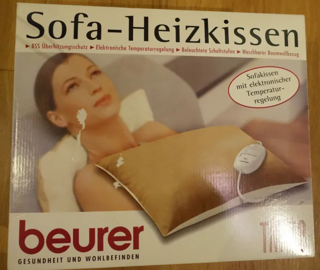 Beurer Sofa-Heizkissen TM 78 in OVP, gebraucht, sehr guter Zustand