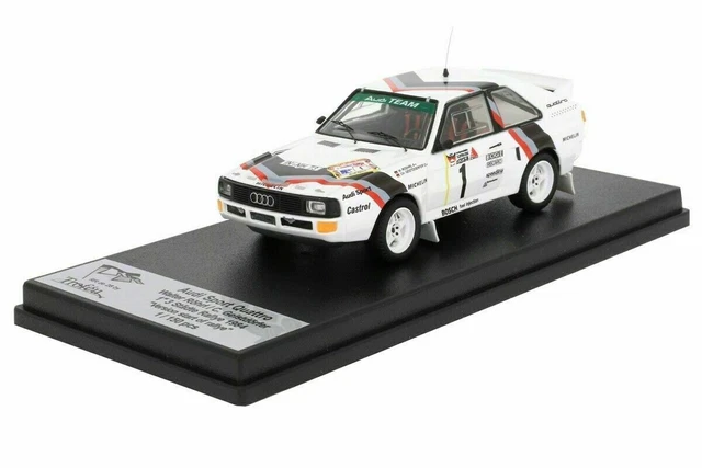 Miniature Voiture 1/43 Spark - Porsche 911S 2.0L #219 - Rallye Monte-Carlo 1967 - Elford/Stone