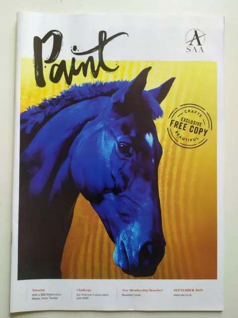 Paint SAA Magazine Crafts Beautiful Promo Mag September 2019