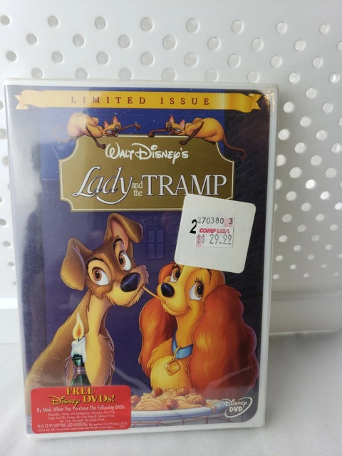 Walt Disney's Lady And The Tramp Limited Issue DVD Brand New Sealed