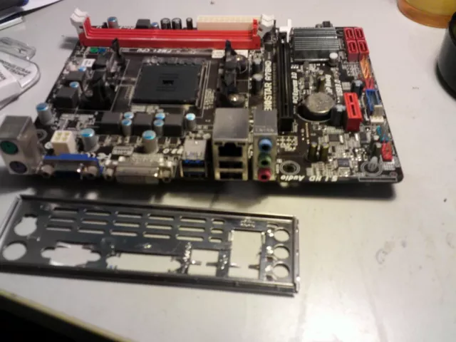 BIOSTAR A78MD Ver:6.0 AMD A78 microATX Mainboard Sockel FM2+ (#8063)
