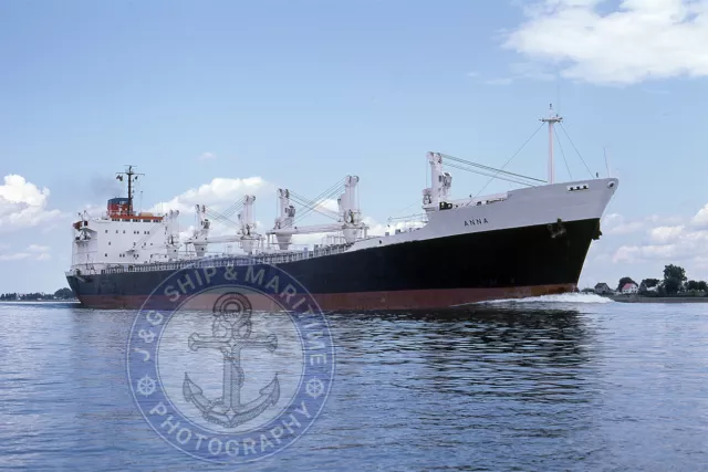 Ship Photo - Classic Bulk Carrier ANNA - 6X4 (10X15) Photograph