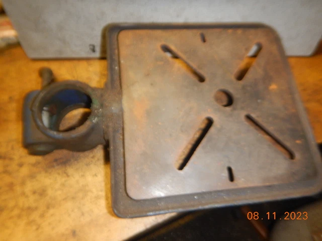Vintage Craftsman Drill Press Tilt Table With Drip Edge