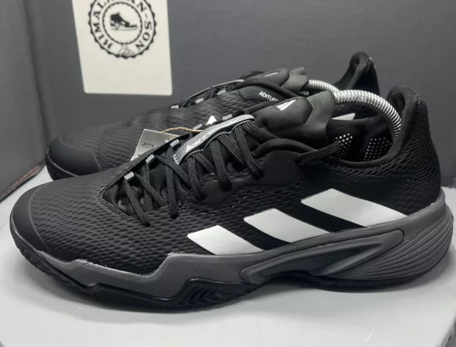 ADIDAS BARRICADE CLAY Tennis Shoes Core Black ID4250 Men’s Size 10 NEW ...