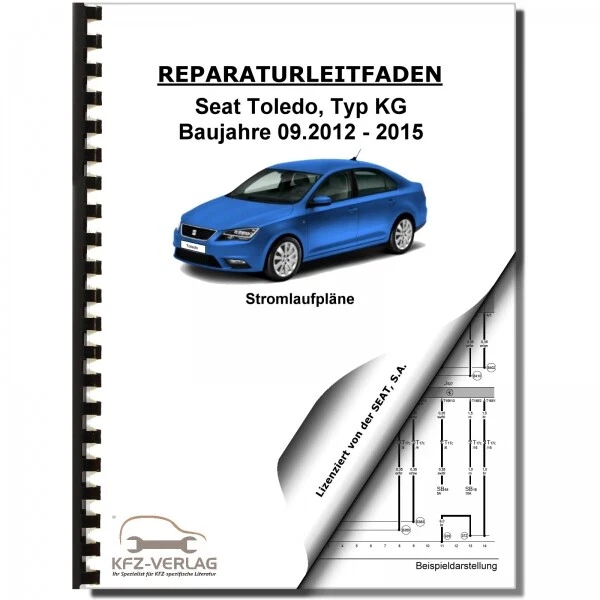 SEAT TOLEDO TYPE KG 20122015 Circuit Diagram Schematic Wiring