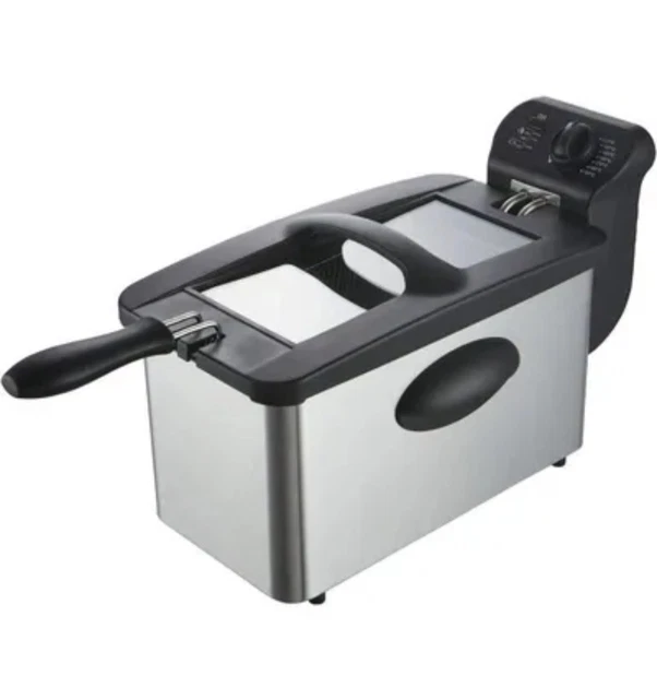 Friteuse électrique Tristar PD8753 en acier inox - 3L, 2000W