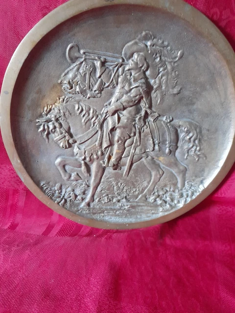 Dessous-de-plat Ancien En Bronze Doré Motif Fruits – Trivette Vintage