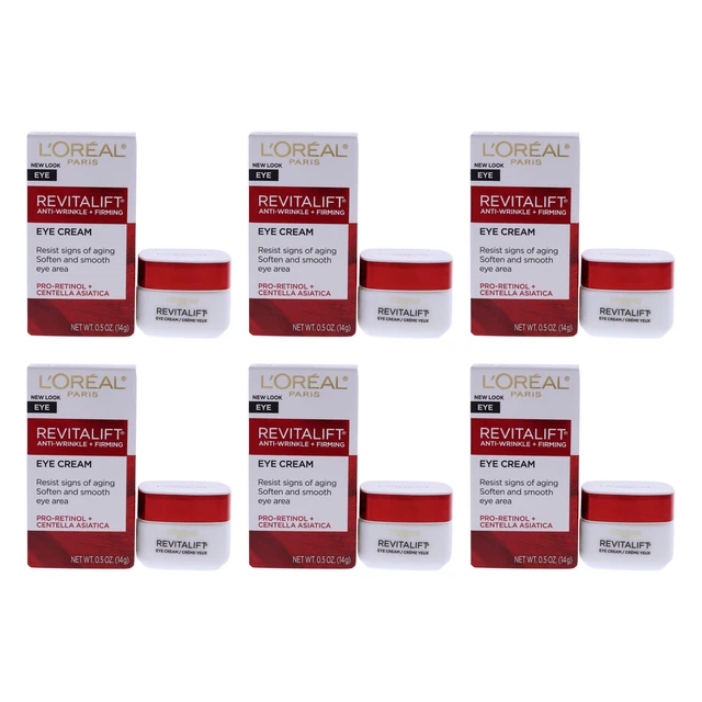 Revitalift Anti-Wrinkle&Firming Eye Treatment by  0.5 oz - Pack of 6