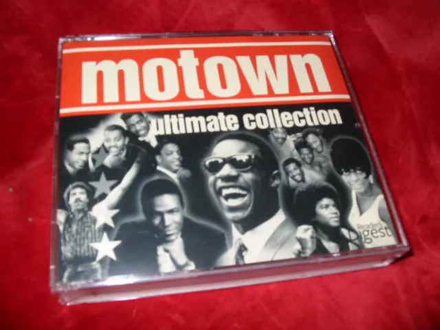 Readers Digest The Ultimate Motown Collection 3CD set 60s 70s RnB Tamla pop soul