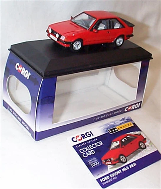 Ford Escort Mk3 XR3i Police Durham – Corgi Vanguards 1/43 Neuve