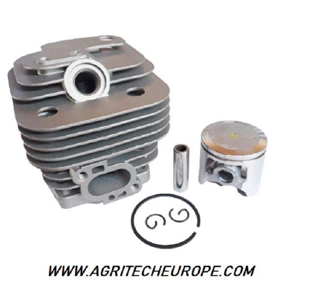 Cylindre Piston De Tronçonneuse, Débroussailleuse 45 Mm Alpina Vip52 Castor Turbo 52 Stiga Sb52