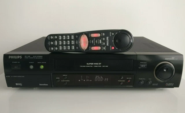 MAGNÉTOSCOPE VHS PHILIPS VR700 Hi-fi Stéréo EUR 49,90 - FR