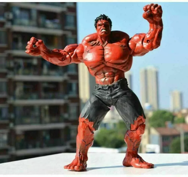 Red HULK BIG Marvel Avengers Titan Hero 10'' Action Figure Model Scenes Toy Doll