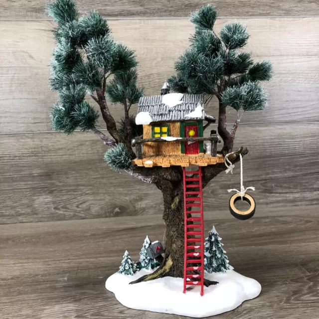 Dept 56 Snow Village Accessory 1997 “TREETOP TREE HOUSE” 54890 Retired w/Box