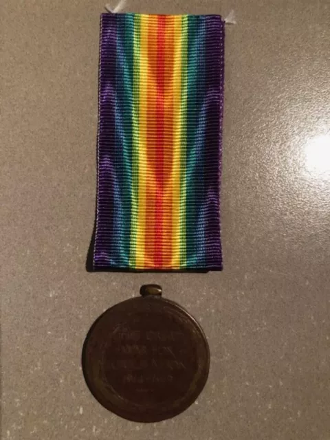 WW1 Australian Victory Medal - 14th Battalion A.I.F.- Taylor