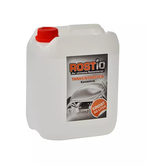 Rostio Tankentroster 5 Liter Konzentrat Tankentrostung Tank entrosten für 50 L