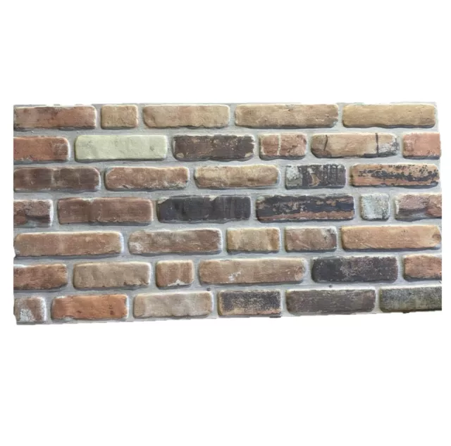 Paneles de pared 3D poliestireno RM-01 revestimiento de pared aspecto de piedra interior exterior 100x50cm