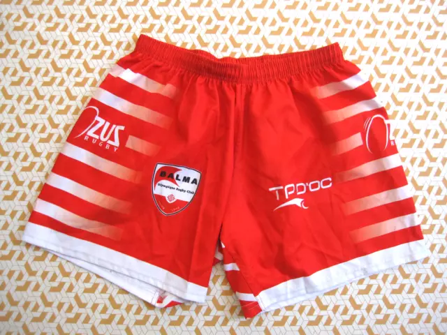 Short Rugby BORC Balma Olympique Vintage porté Homme sport Homme - XXL