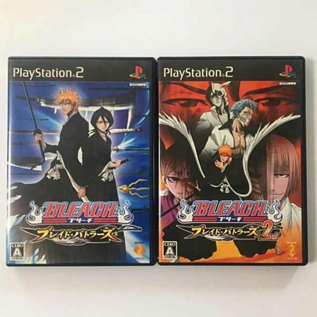 PS2 Bleach Blade Battlers 1st & 2nd 2 game set Japan PlayStation 2