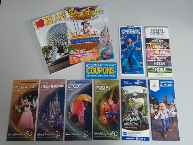 ORLANDO FLORIDA DISNEY World Universal - Orlando Florida Disney World Universal Theme Park Maps.webp