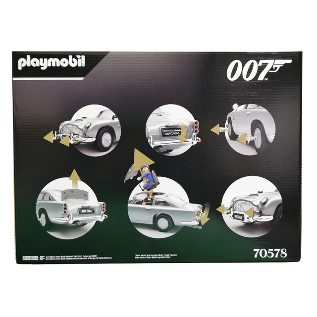 PLAYMOBIL 70578 James Bond Aston Martin DB5 - Goldfinger Edition 007 2