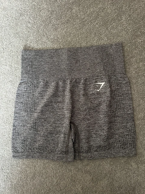 Pantaloncini Gymshark Vital senza cuciture grigio fumo marle taglia small