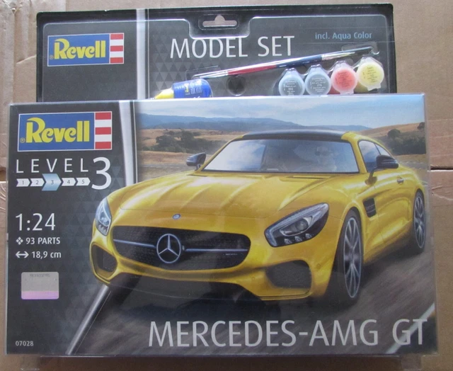 REVELL 1:24 SCALE Mercedes-AMG GT Model Set £27.99 - PicClick UK