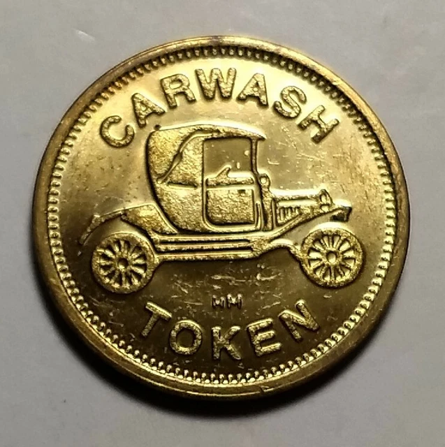 ANTIQUE CAR - Collectable Brass Car Wash Token - No Cash Value $1.99