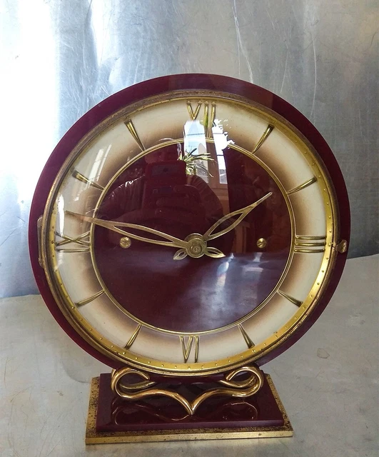 HORLOGE - PENDULE,Metal Frame--Horloge De Balayage Silencieuse, Anti