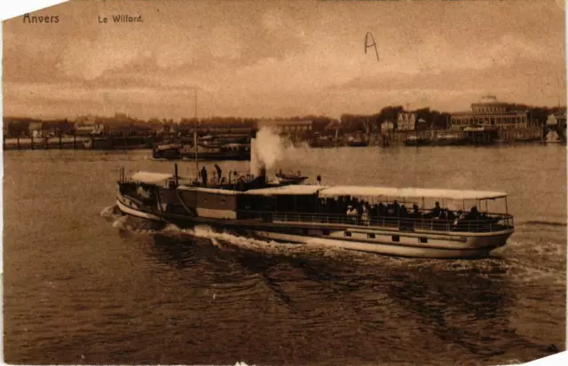 CPA AK Anvers Le Willford SHIPS (755154)